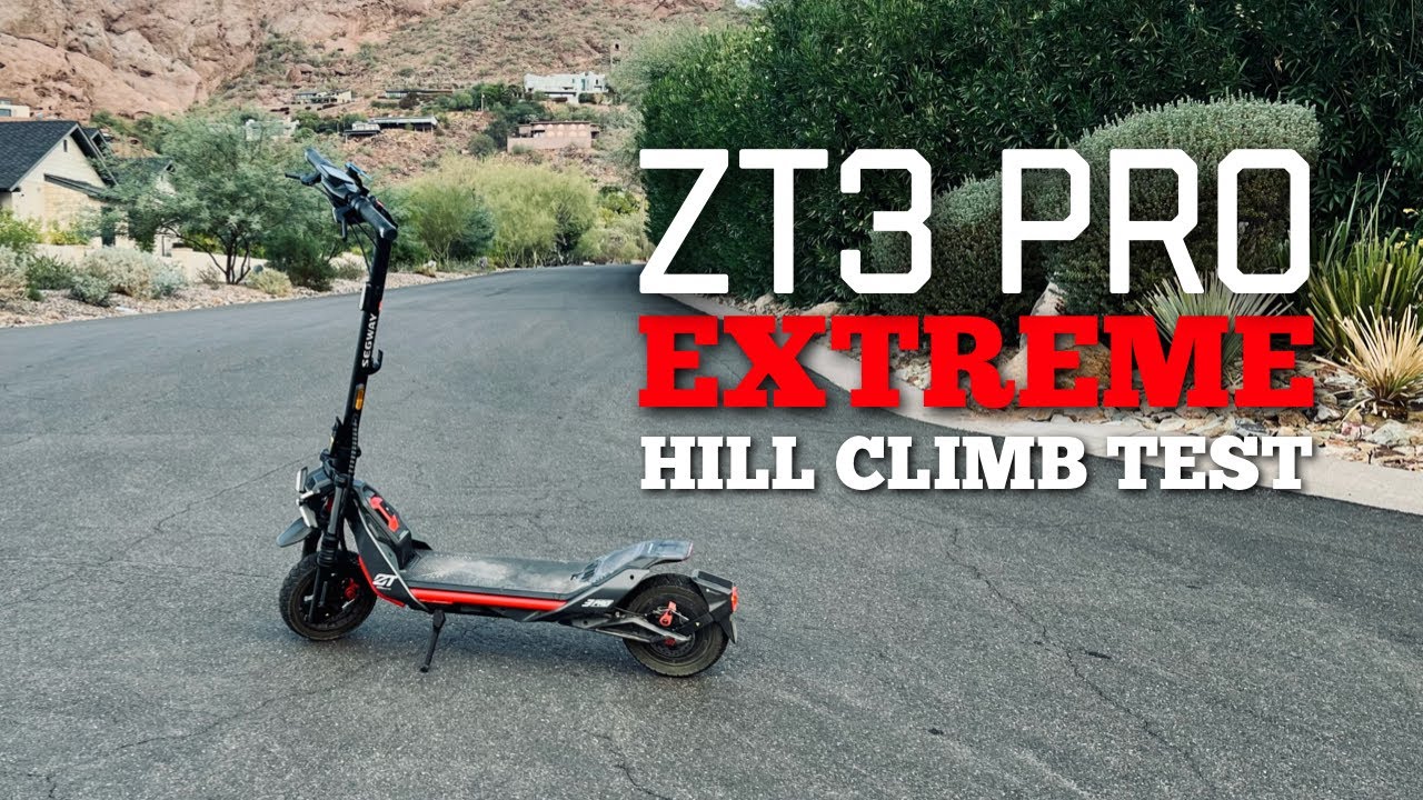 ЭКСТРЕМАЛЬНЫЙ подъём на холм! Segway ZT3 Pro берёт 23% ГРАДА