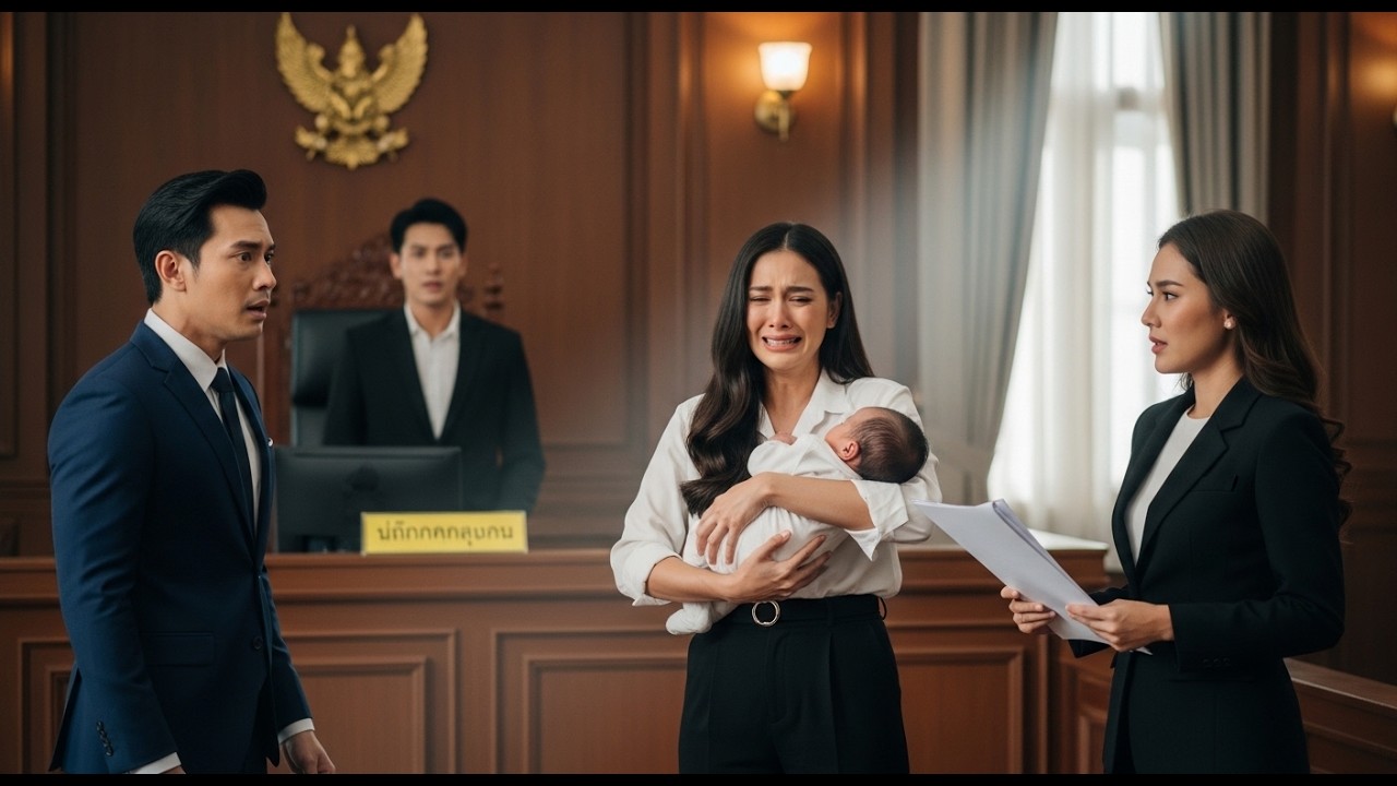 เพิ่งคลอดลูก… แต่ถูกขอหย่ากลางงานแต่ง! คำพูดของเธอ ทำศาลทั้งห้องเงียบ!   เรื่องจริงชวนสะเทือนใจ