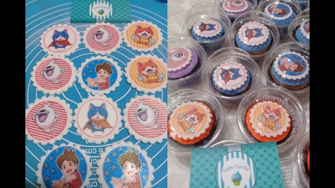Como Pego Papel de Arroz a Masa Fondant ó masa Elástica