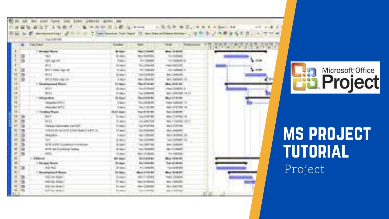 MS Project Tutorial -- Resource Levelling