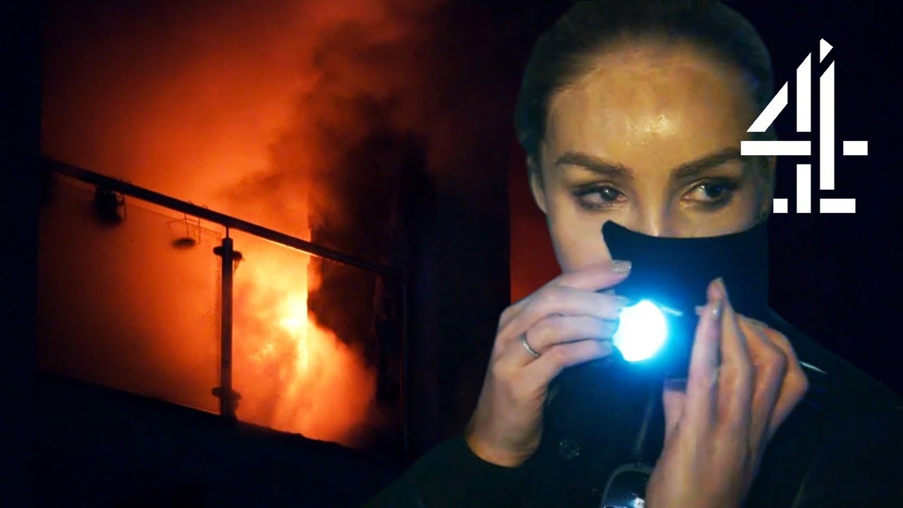 Katie Piper Faces Fear, Runs Into Burning Building | Famous and Fighting Crime