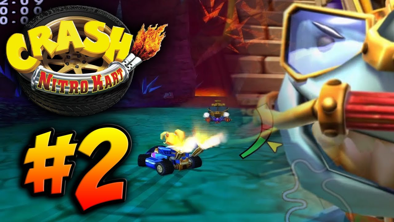 ¡Carreras Submarinas y Jefe Nash! - Crash Nitro Kart al 101% #2 | #RoadToCrashBandicoot4