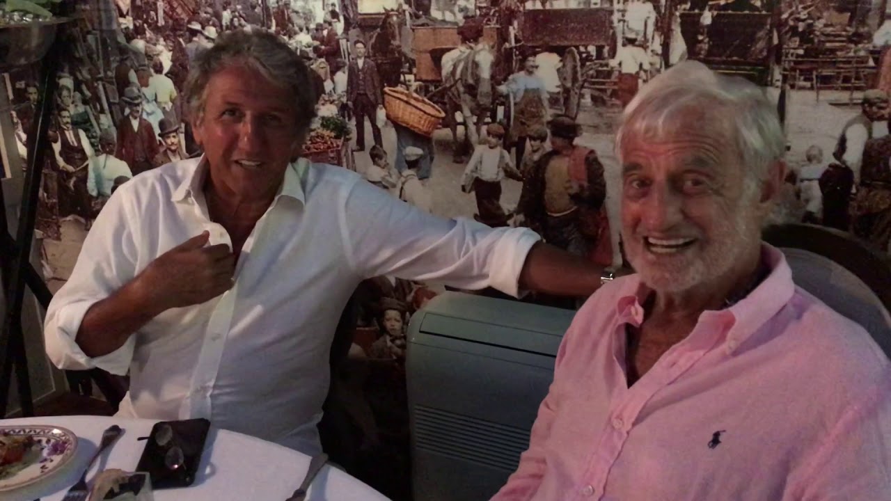 Belmondo retrouve Richard Anconina à Antibes