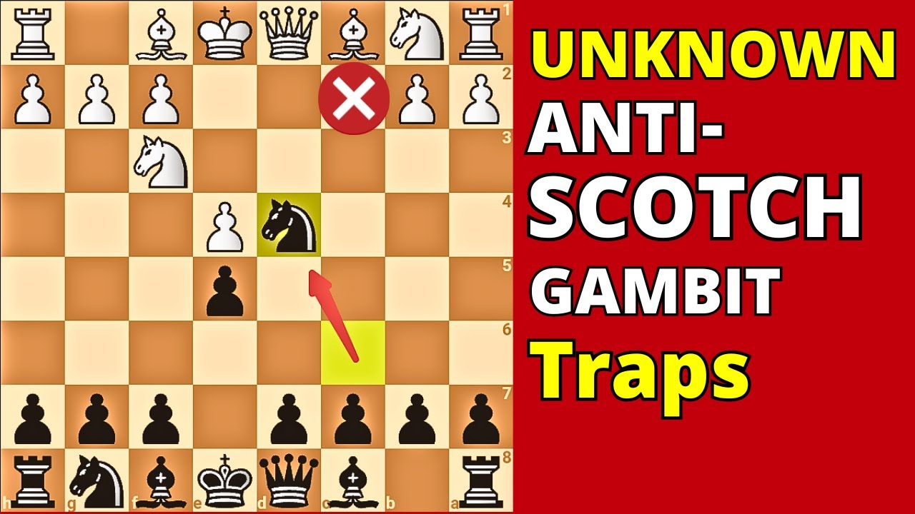 🔴 Crush All Scotch Gambit Players in Secret Using Traps