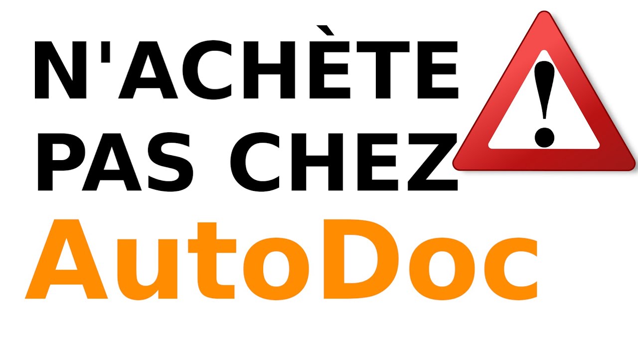 Avis de sp&eacute;cialistes professionnels sur les pi&egrave;ces automobiles AutoDoc: Fuyez pauvres fous!