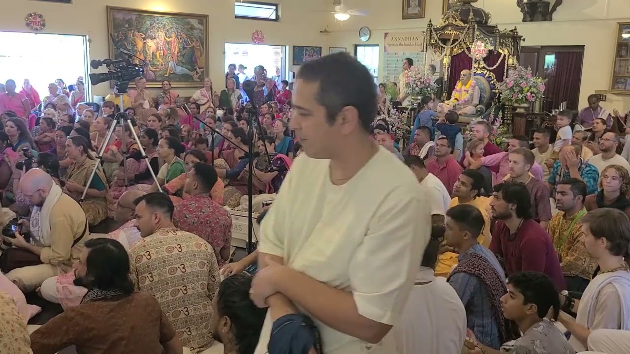 Nadiya Mani Dasi | Radhastami 2022 | Abhishek Kirtan At The Alachua Temple