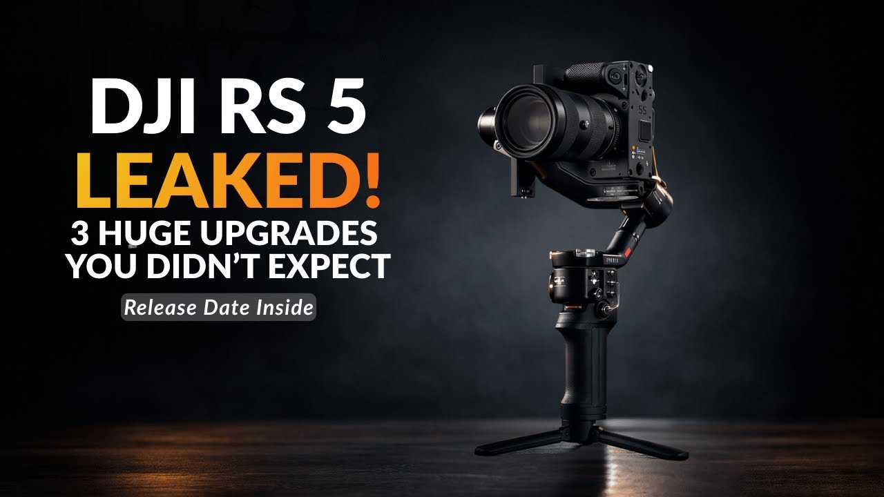 Информация о DJI RS 5 просочилась в сеть: 3 масштабных обновления и дата выхода!