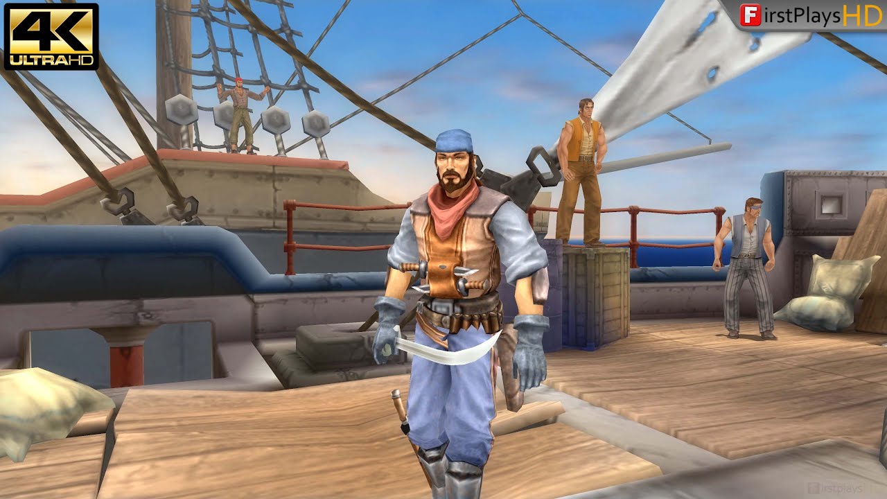 Swashbucklers: Blue vs. Grey (2007) - PC Gameplay 4k 2160p / Win 10