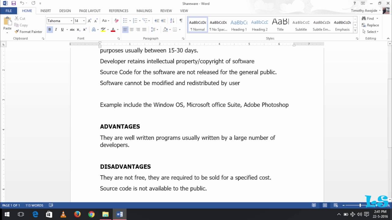 What is Shareware? Categories of Software