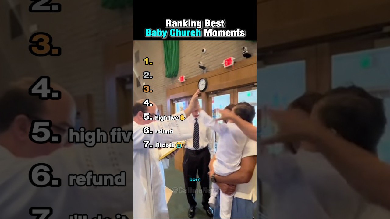 Ranking The Best Baby Church Moments 👶⛪