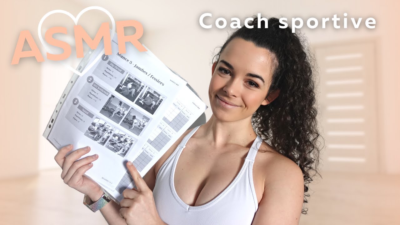 ASMR [Roleplay] - UNE COACH T'EXPLIQUE TON PROGRAMME (soft spoken, books) | Episode 2