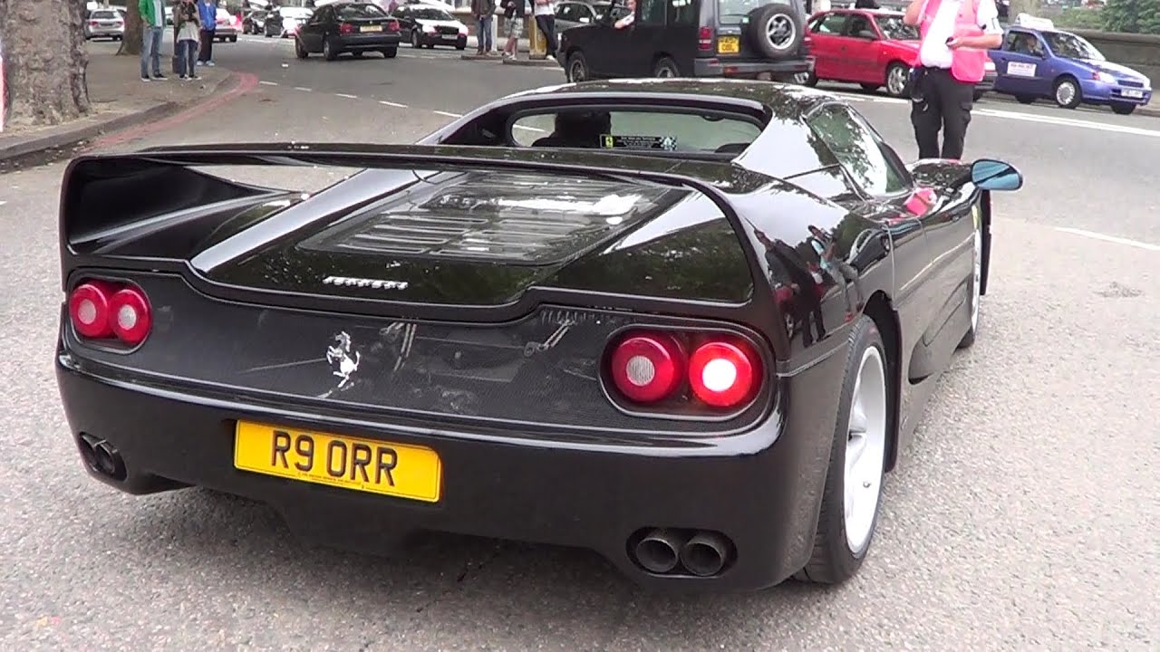 2x Ferrari F50 - SOUND, REVS, DRIVING SCENES!!