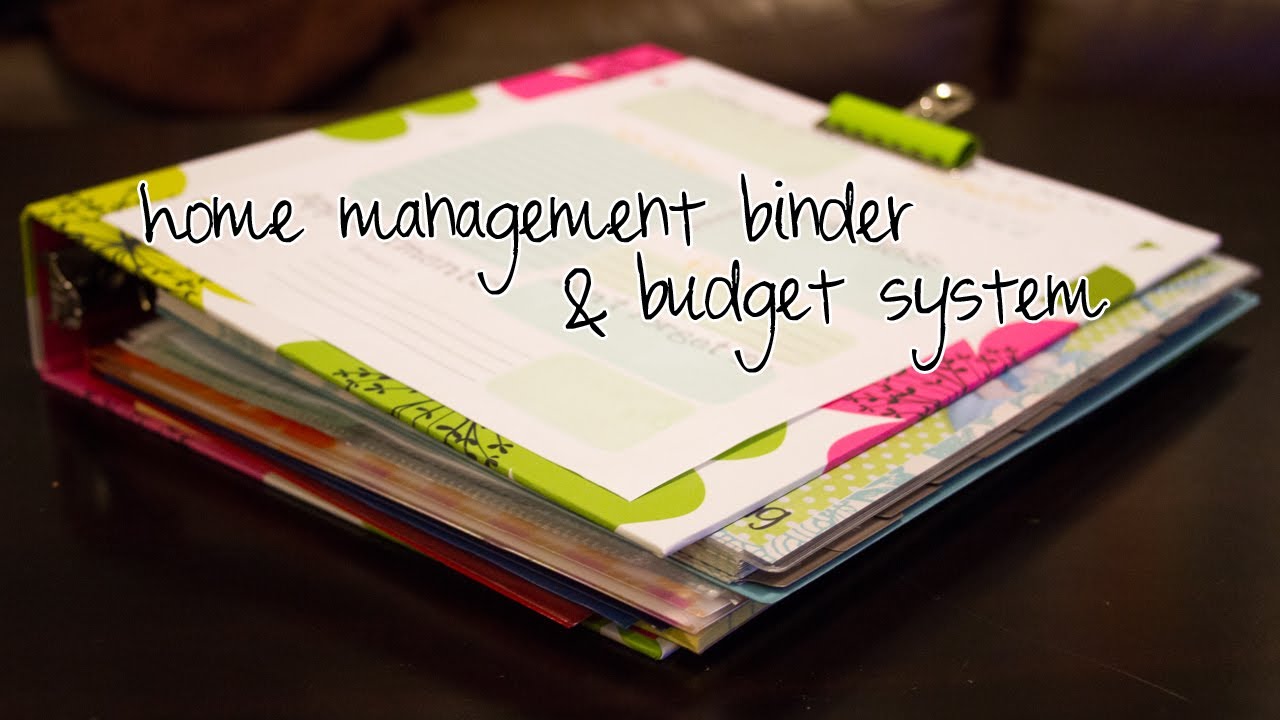 Home Management / Budget Binder
