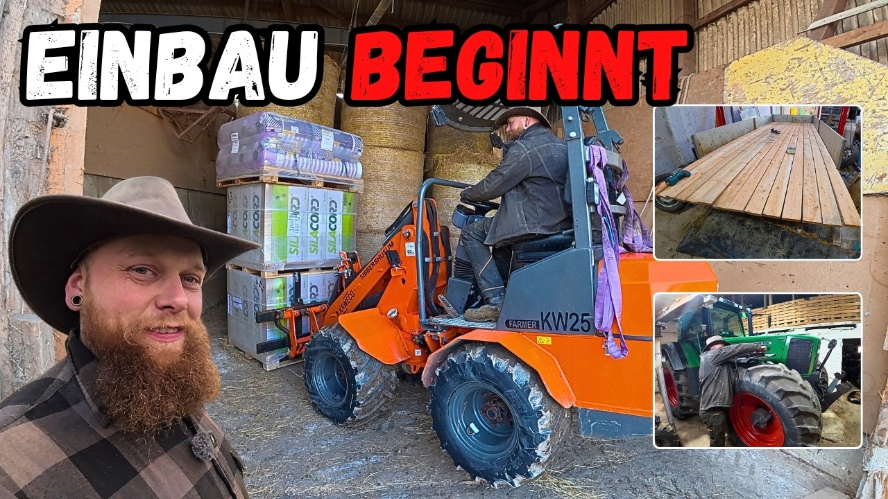 Projekt Anh&auml;nger eskaliert 😳 | erster Schritt am Fendt 926