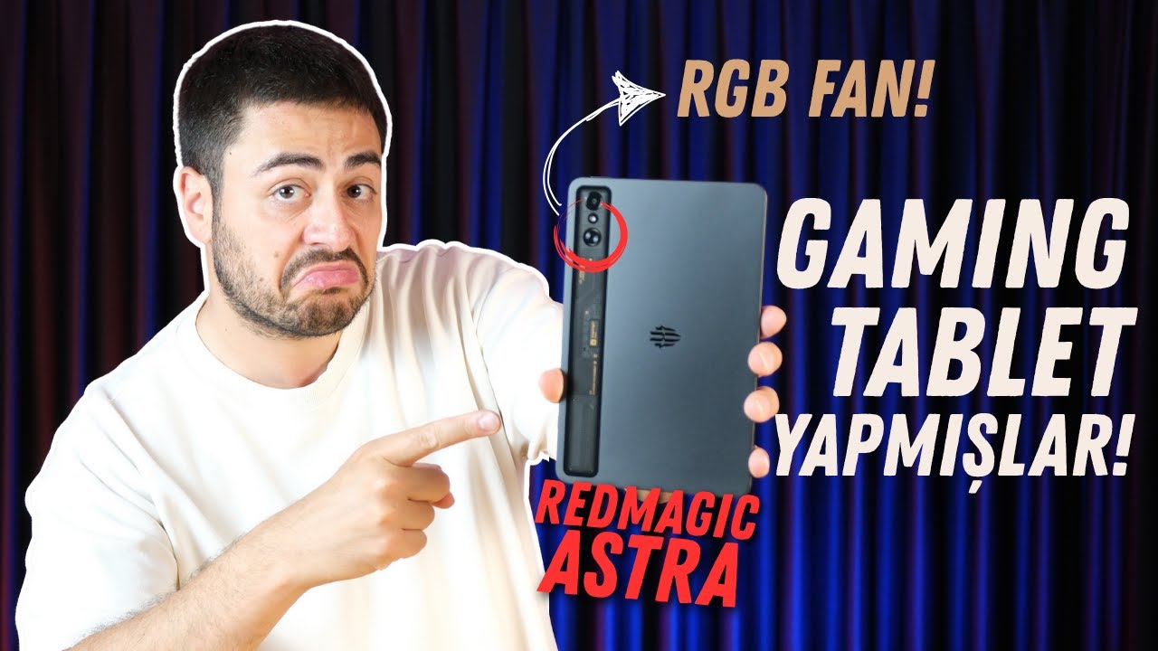 GAMING TABLET CİDDEN ALINIR! REDMAGIC ASTRA KUTU AÇILIŞI VE İNCELEME