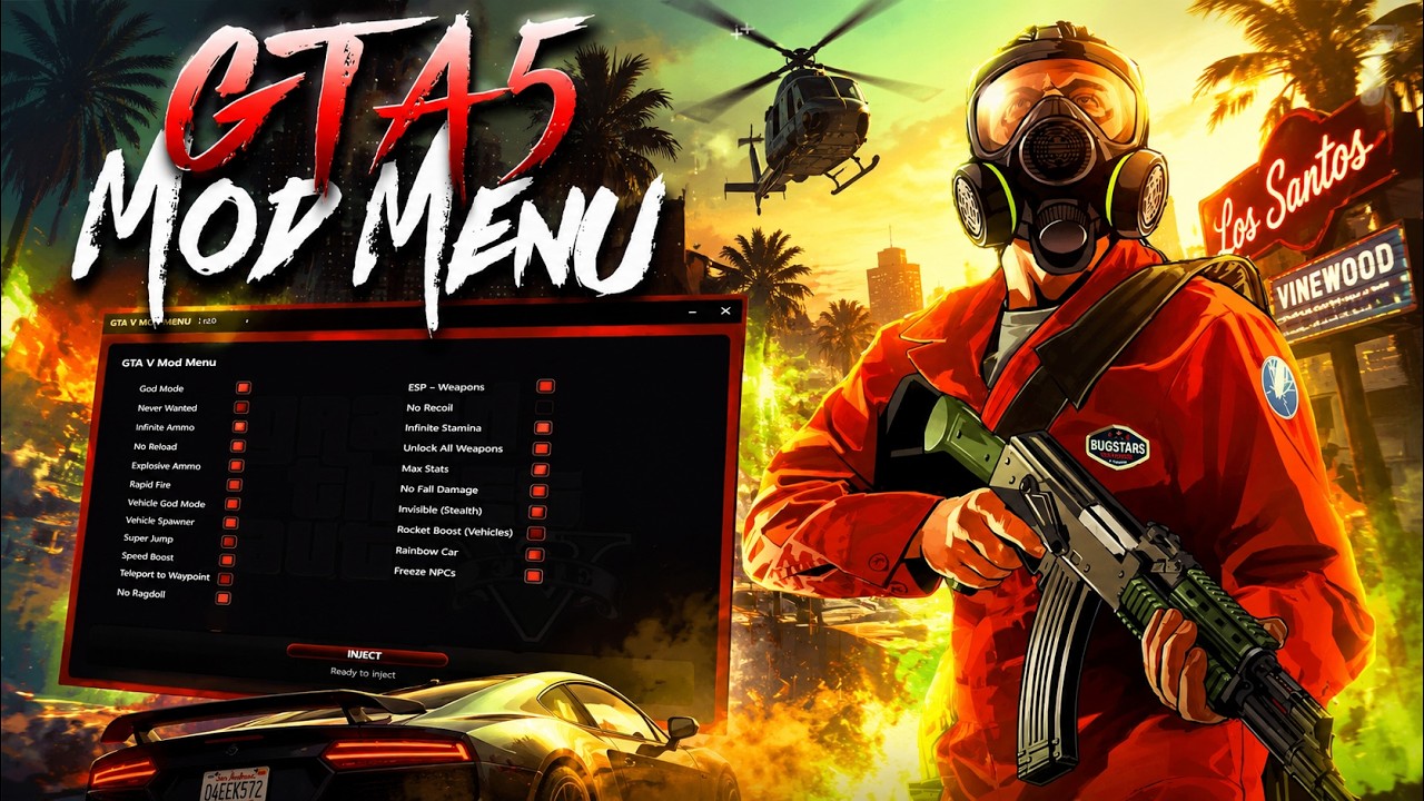 🔥 GTA 5 Mod Menu PC 2026 | Free Kiddions Cheat, Money Hack & Online Mods [WORKING]