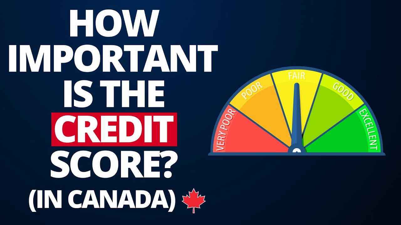 How important is the Credit Score in Canada? (What is a good score)