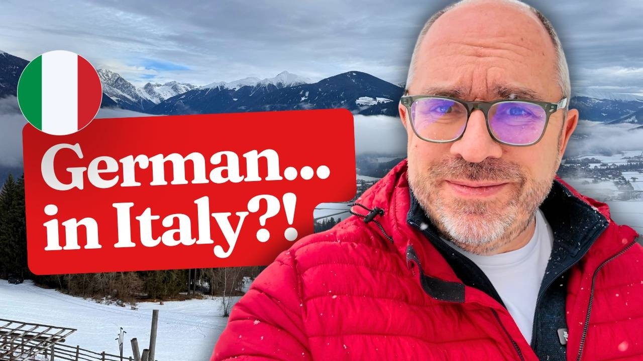 I went to Italy... to practise my German?!