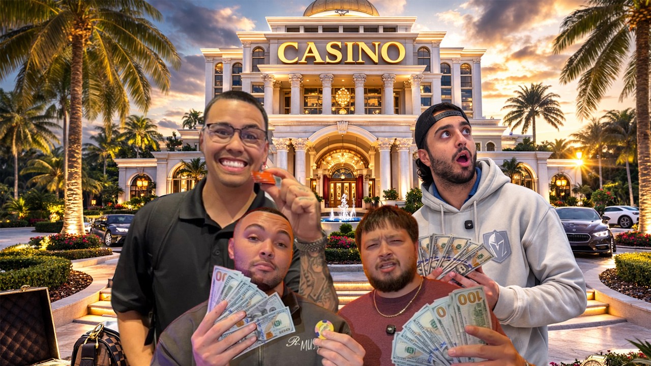 We Risked $500 At The Casino, Trying To Hang With The Bluff Crew!