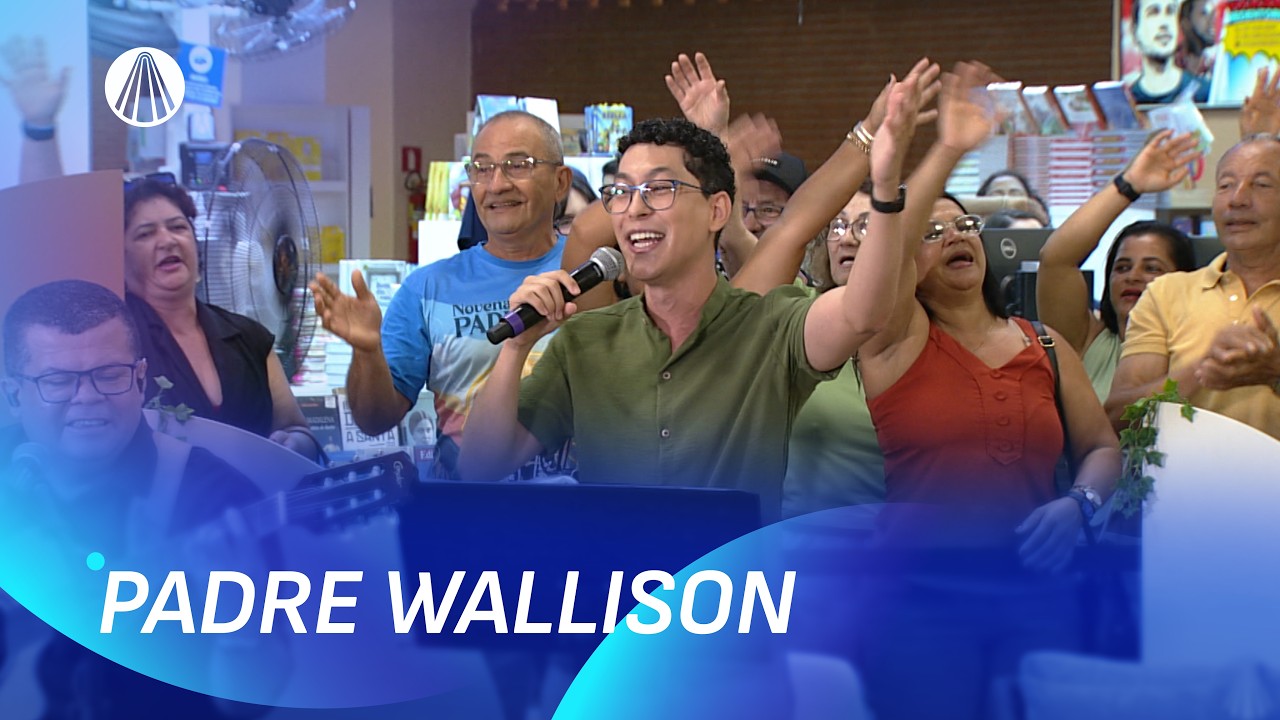 Padre Wallison canta músicas que alegram a alma! | Sábado no Santuário