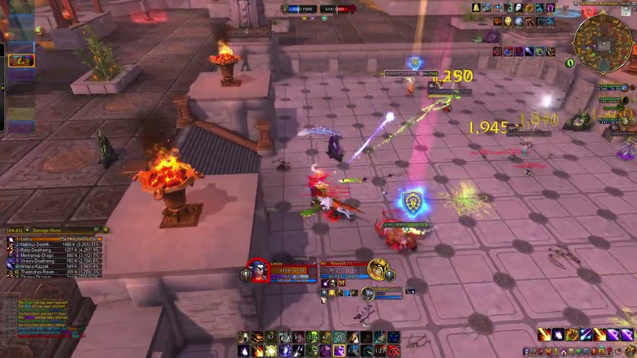 Temple of Kotmogu 35-0 | Battleground #520 | WoW Midnight Pre-Patch Boomkin PvP