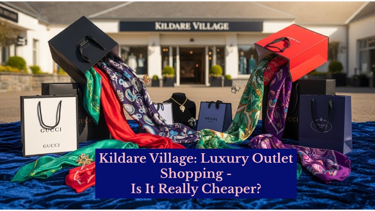 Kildare Village: Luxury Outlet Shopping - Is It Really Cheaper?  My Designer Haul!