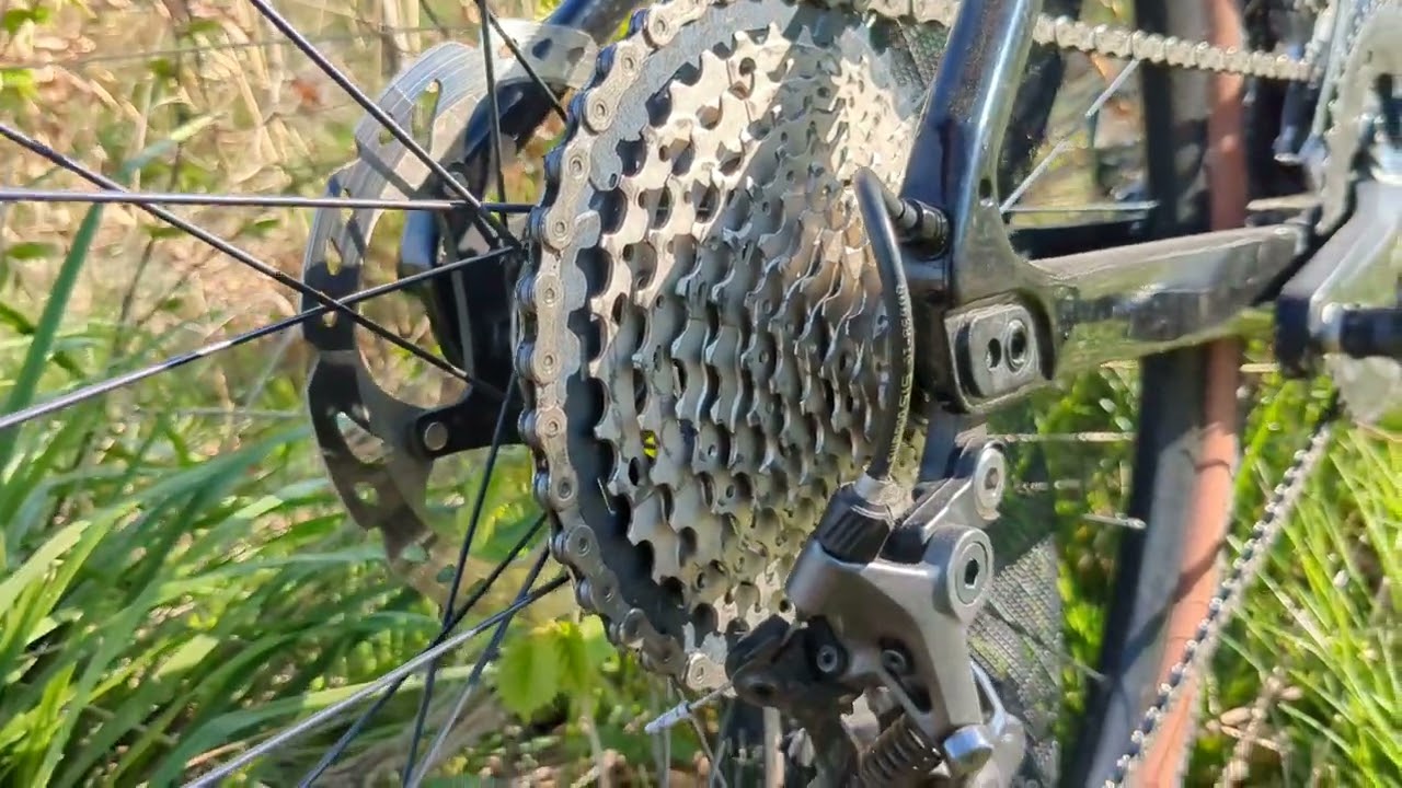 Cassette 11-40T con Shimano GRX de 2 platos