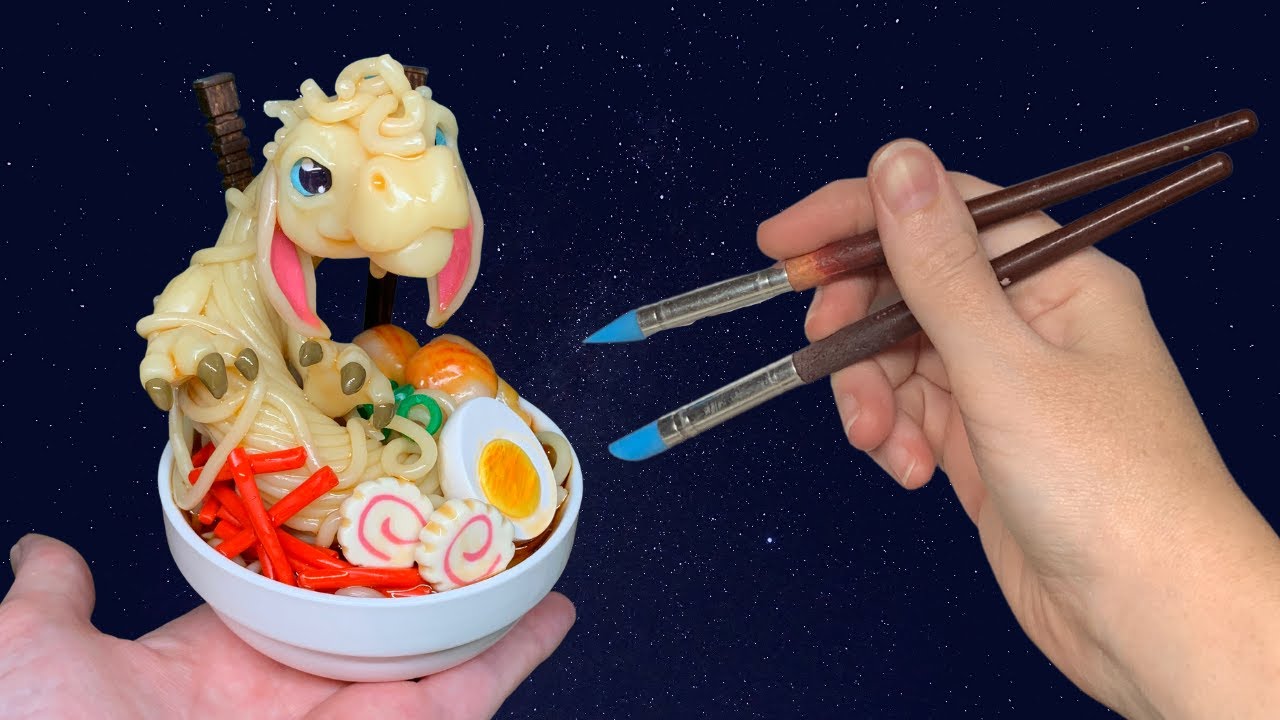 Making a NOODLE DRAGON! Friend or food?