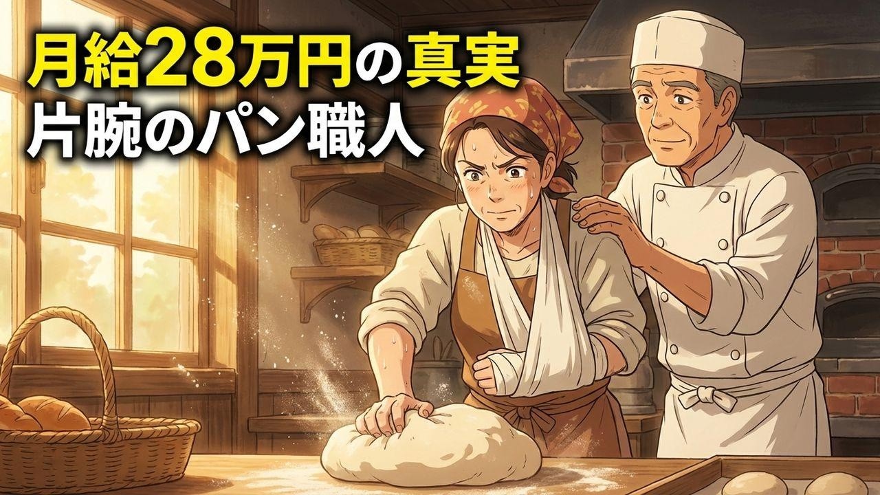 片腕の40歳女性に月給28万？猛反対のパン屋で見せた「奇跡」