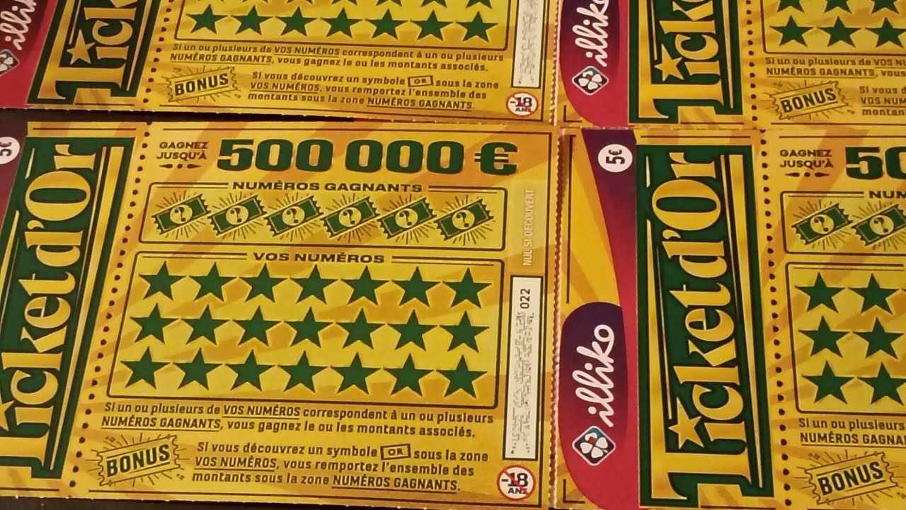 Ticket d'or | Ticket illiko FDJ ~571~