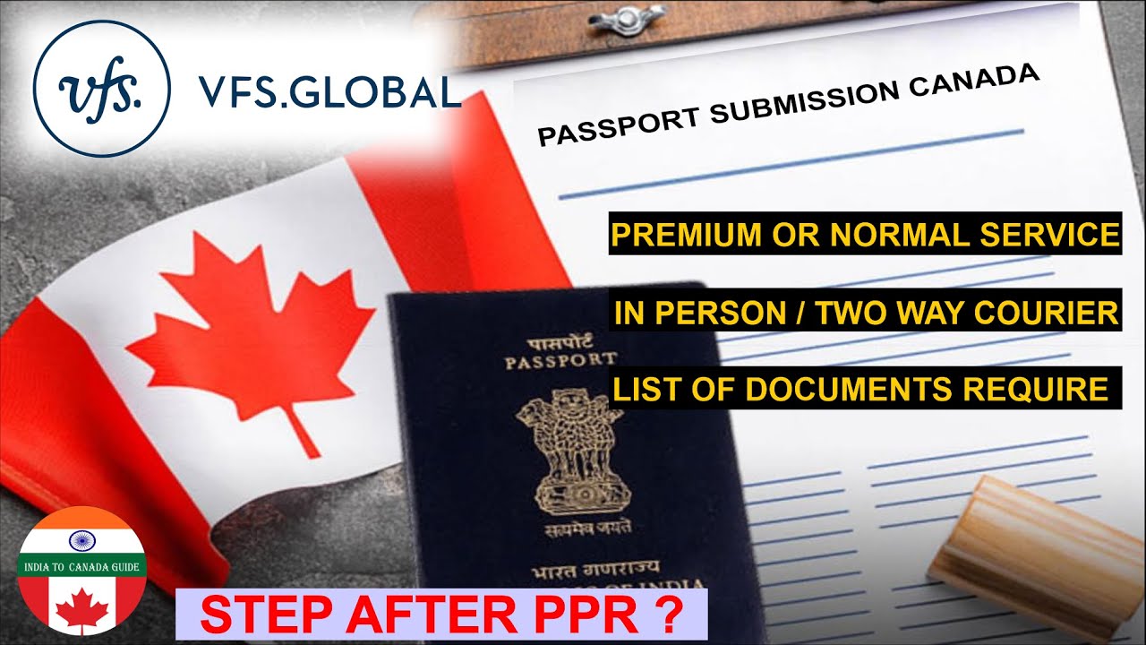 HOW TO SEND PASSPORT FOR CANADA VISA STAMPING |PASSPORT SUBMISSION FOR CANADA VISA | VISA FOR CANADA