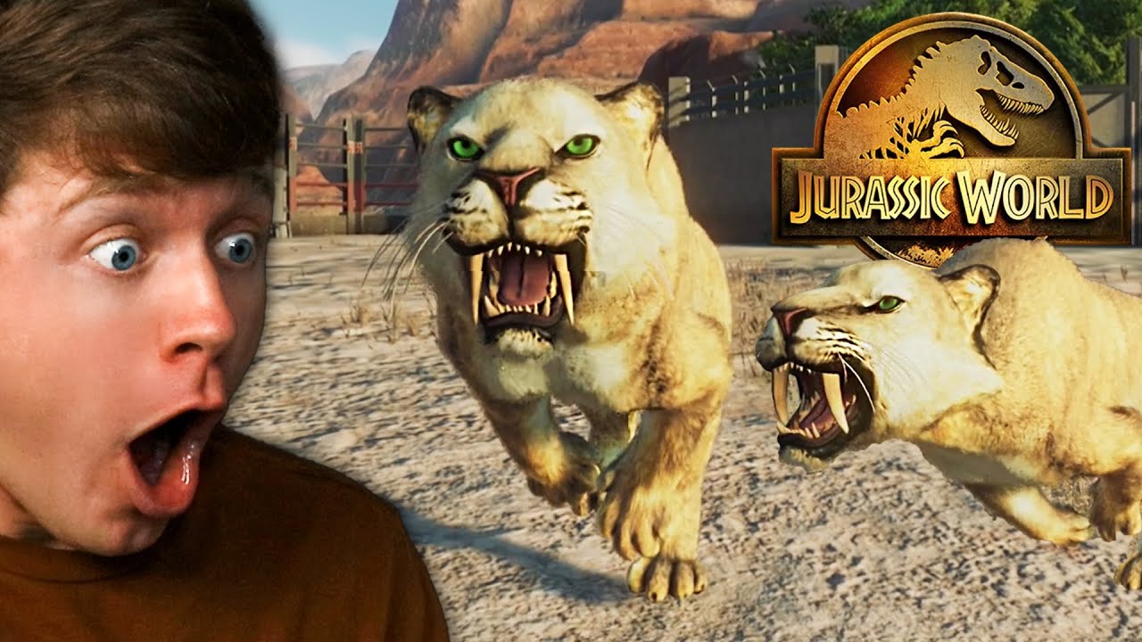 SMILODON vs EVERY DINOSAUR! - Jurassic World Evolution 2