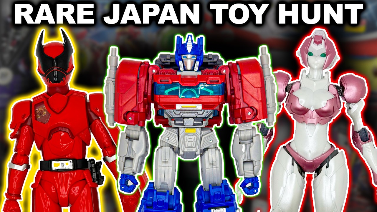 I Found The RAREST Figures In JAPAN! - Transformers, Tokusatsu, Anime and More!