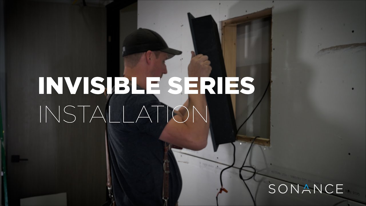 Sonance | Invisible Series Product Installation