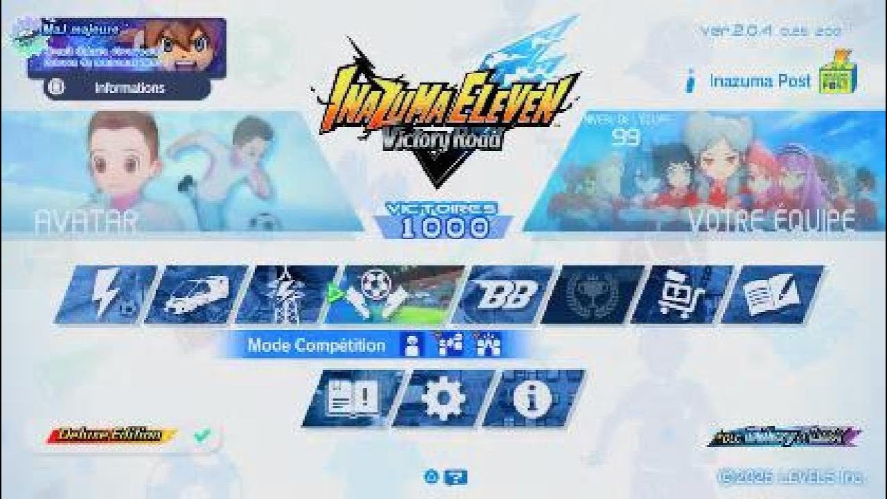 La 1000e victoire sur Inazuma eleven victory road