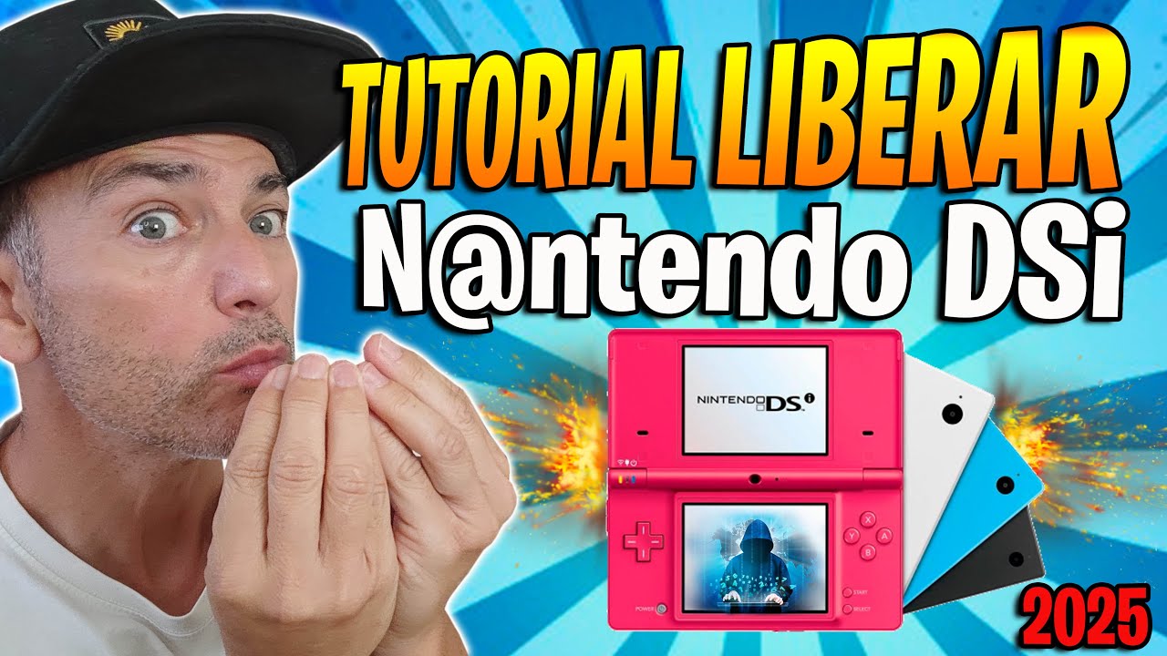 Tutorial LIBERAR DSi en 2025 sin cartuchos, TUTORIAL SUPER FÁCIL y Rápido