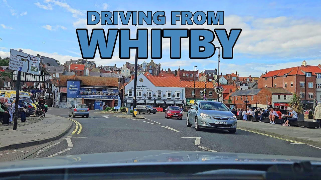 DRIVING FROM WHITBY....