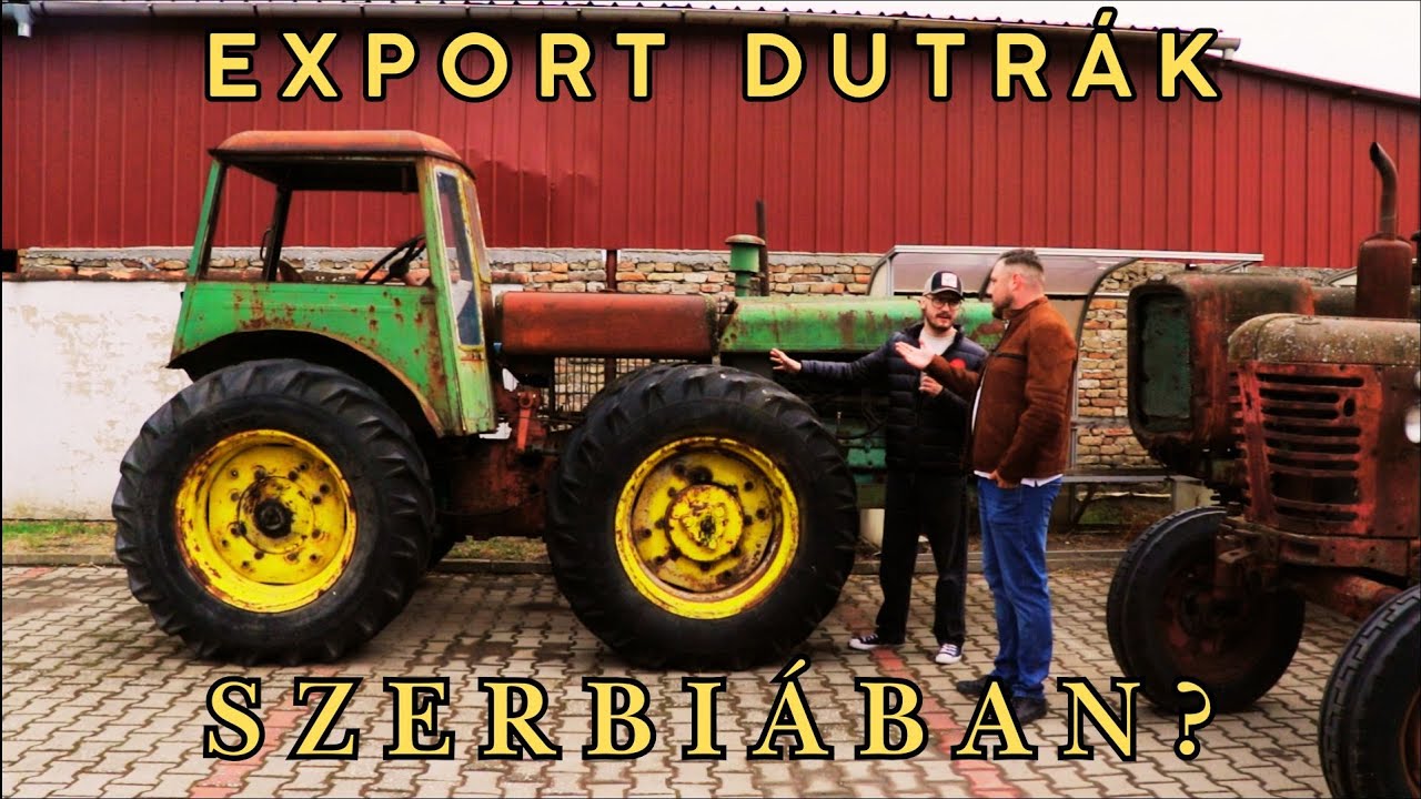 Ritka DUTRÁKAT találtunk Szerbiában! Dutra Steyr DS 110, rögtön kettő is volt egymás mellett!