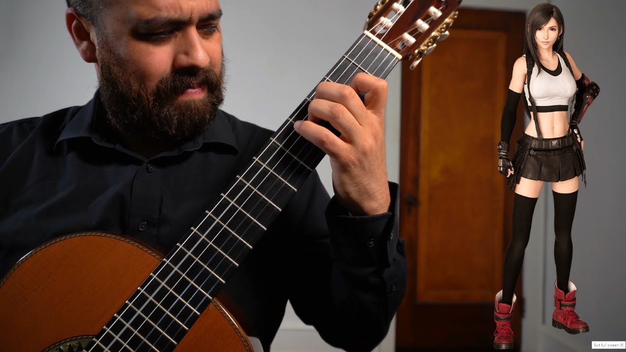 Tifa's Theme Guitar - Final Fantasy 7 Guitar Cover (Tabs)