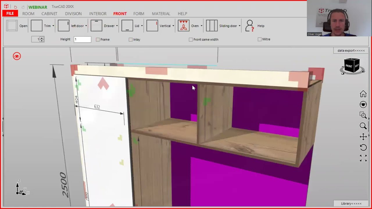 TrunCAD 20XX | Wardrobe in a room