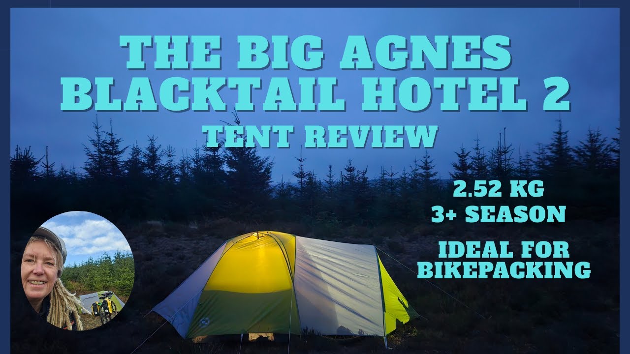 Обзор палатки Big Agnes Blacktail Hotel 2. Идеальный вариант для ночных велопоходов.