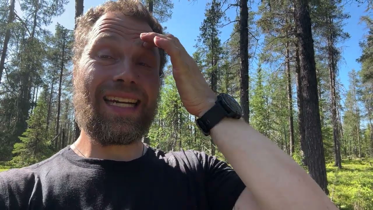 Dag 59. Hvad skal man have med på tur. Finland på langs - til fods