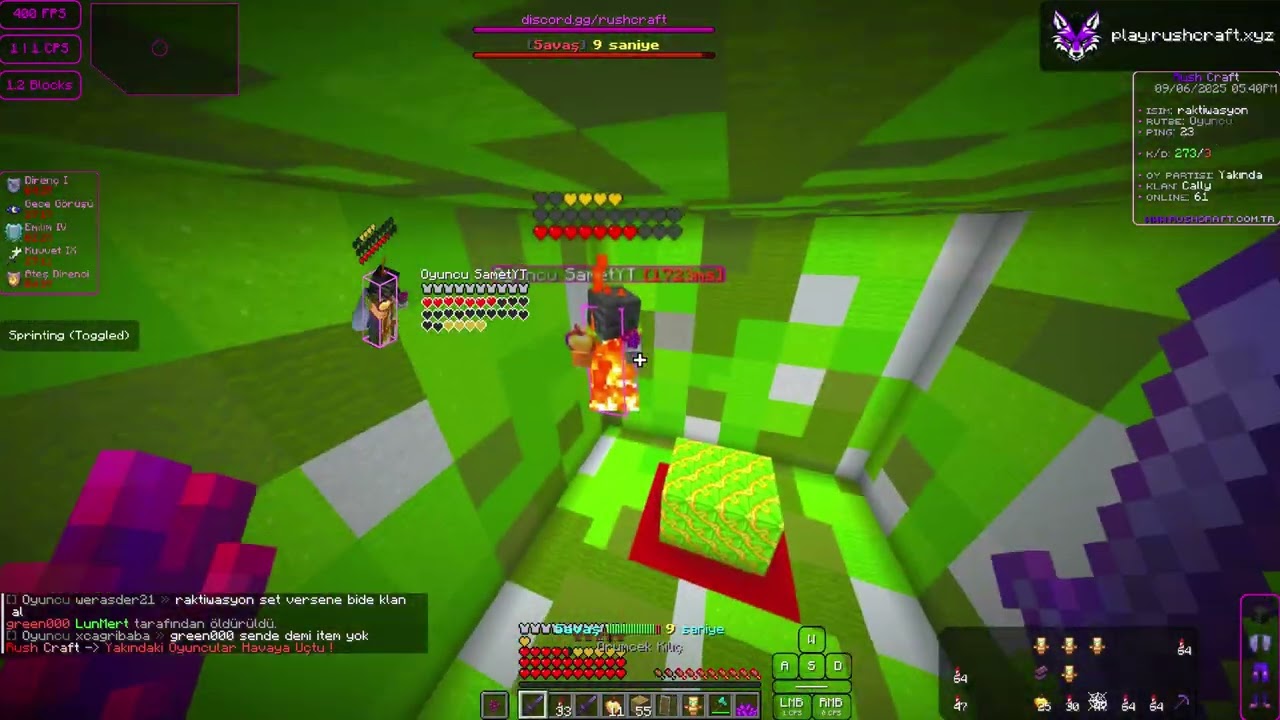 Rushcraft Kill Montage #1