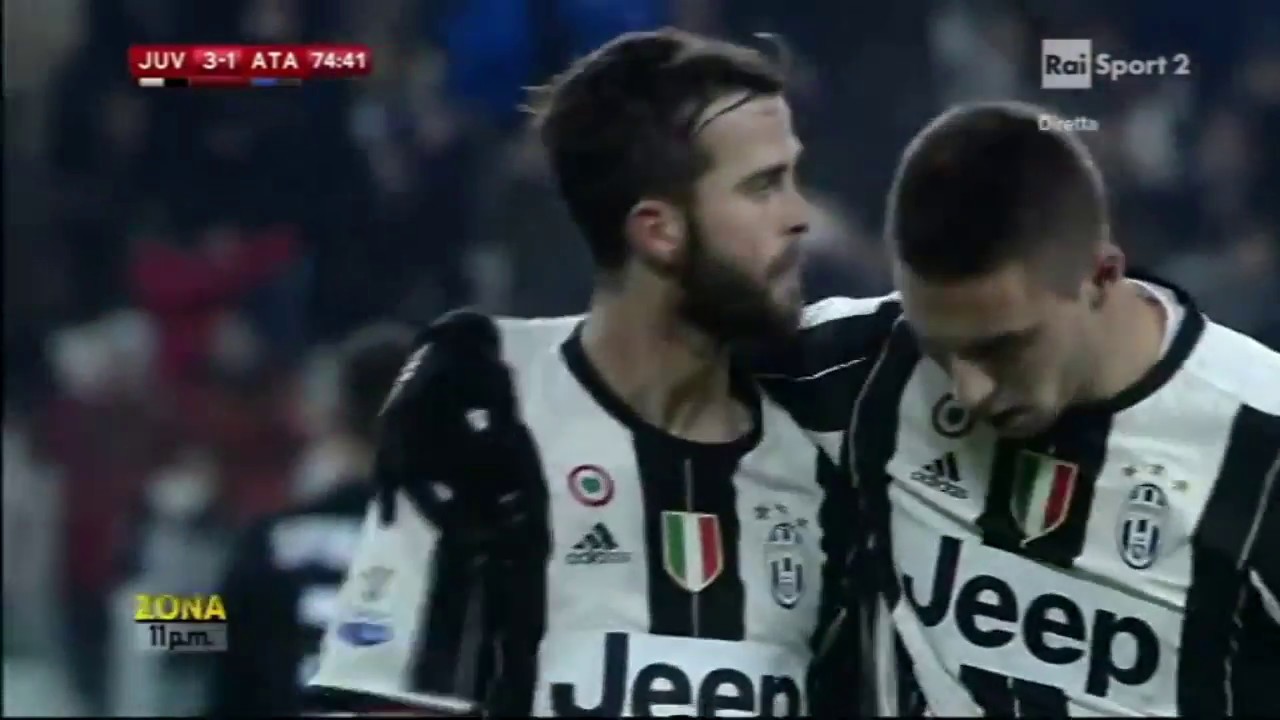 Juventus - Atalanta 3-2 (11.01.2017) Ottavi, Coppa Italia.