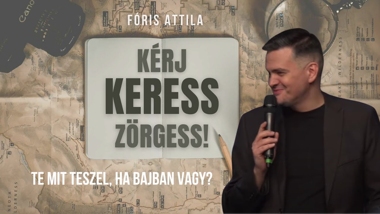 F&oacute;ris Attila: K&eacute;rj, keress, z&ouml;rgess! - Mit teszel, ha bajban vagy?