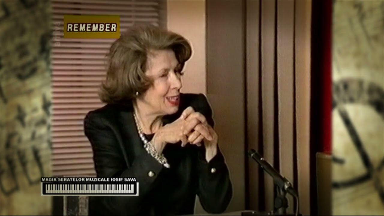Magia seratelor muzicale Iosif Sava cu Ioana Celibidache (@TVR Cultural)