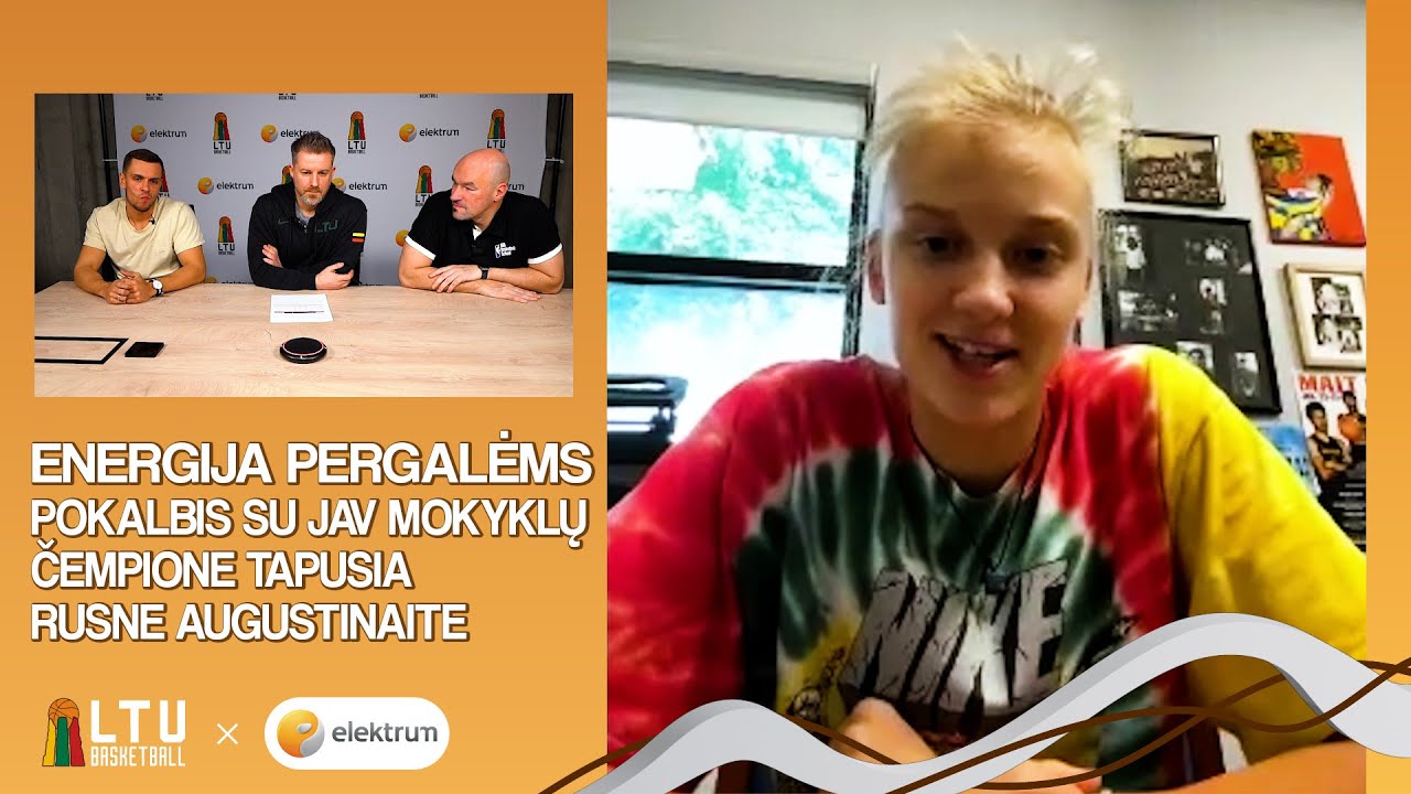 „Energija pergalėms“: pokalbis su JAV mokyklų čempione tapusia Rusne Augustinaite