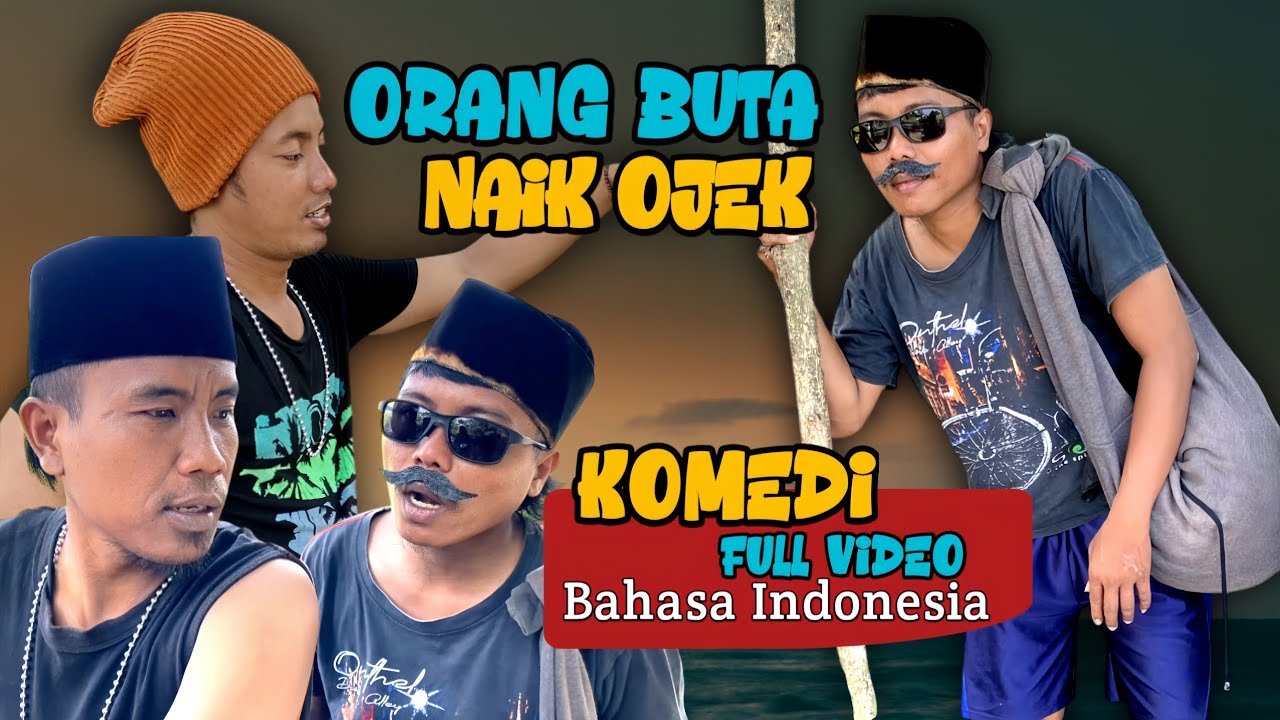 ||•Full Video Komedi‼️Orang Buta Salah Naik Ojek•|| #tanyana #komedimaduralucu #komediojek