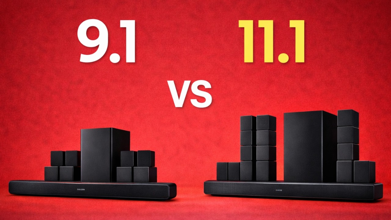 9.1 против 11.1-канальной саундбарной панели — всегда ли больше — лучше?