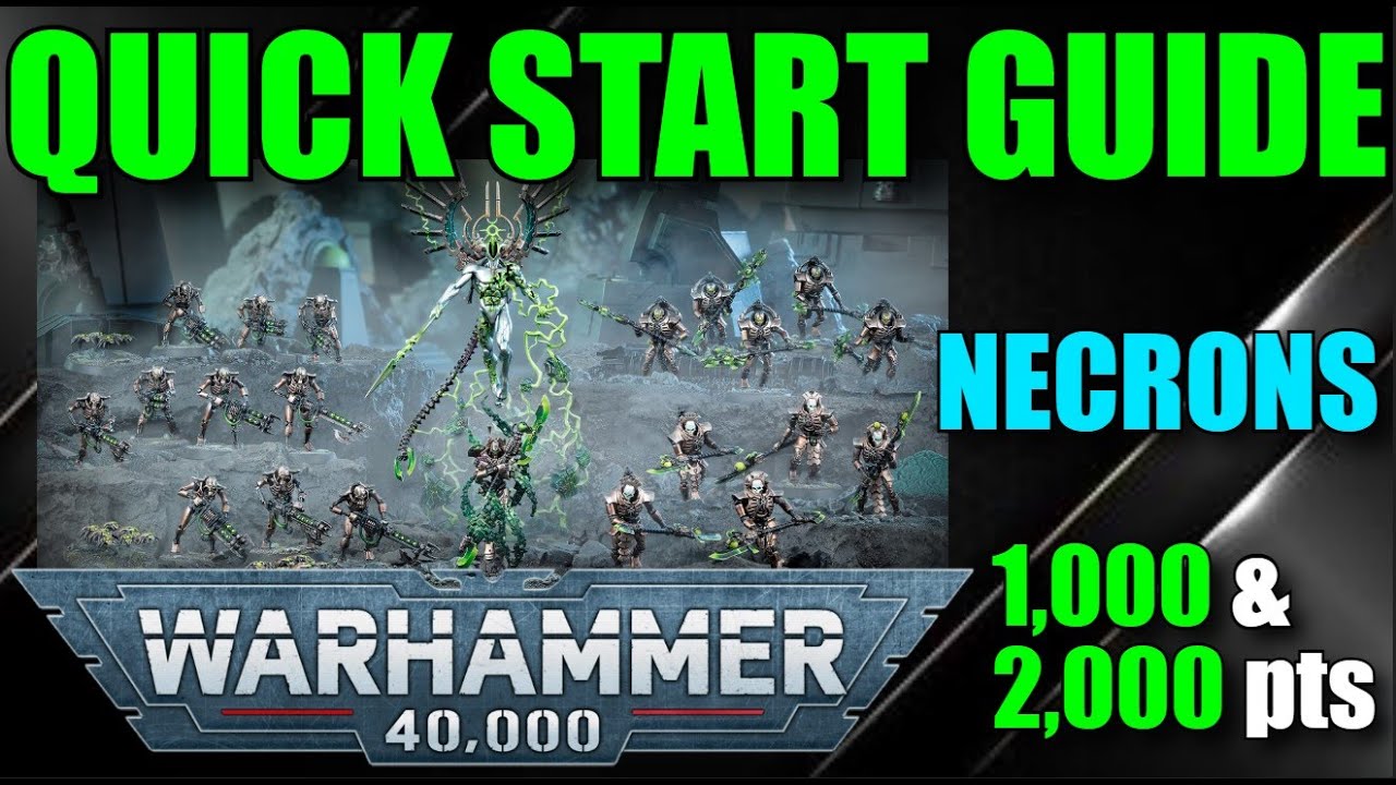 Warhammer 40,000 Getting Started: NECRONS Christmas Battleforce (HyperCrypt Legion) #New40k